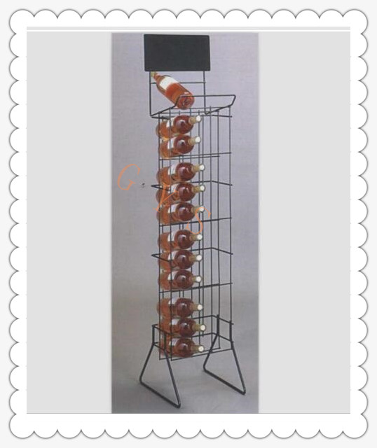 Beverage/Drink Display Stand, Sodas and Juices Display Rack